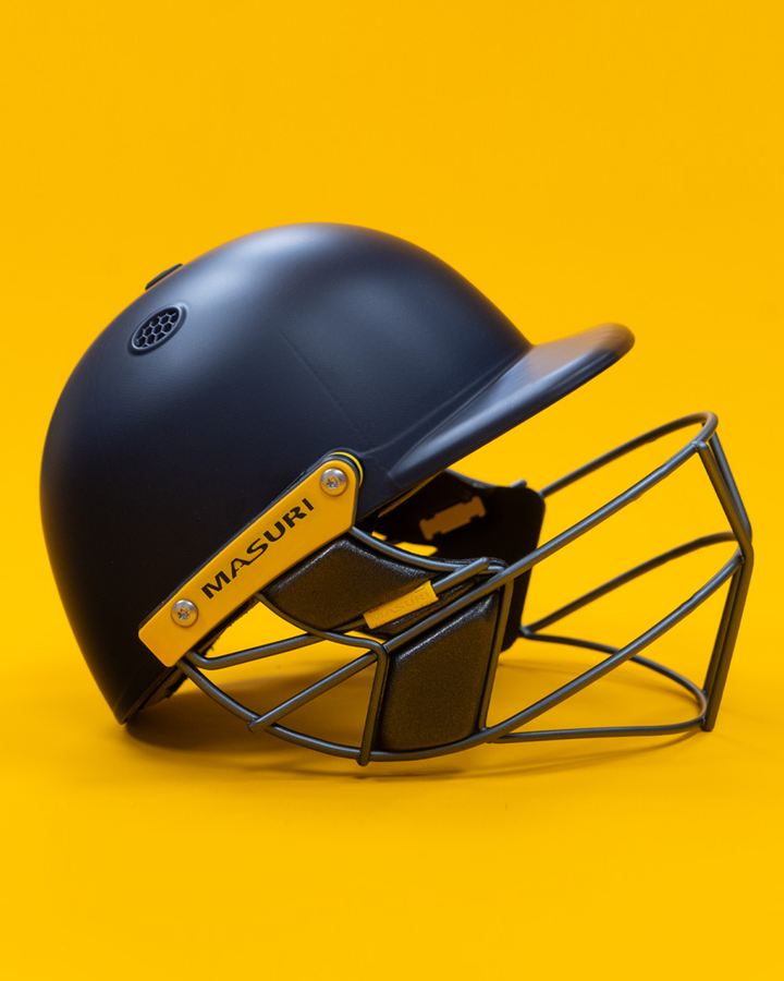Masuri T Line Player Stainless Steel Cricket Batting Helmet with Neck Guard - Painted - Senior
