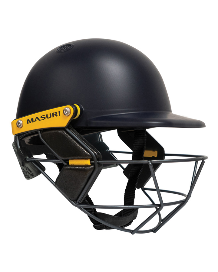 Masuri T Line Player Stainless Steel Cricket Batting Helmet with Neck Guard - Painted - Youth