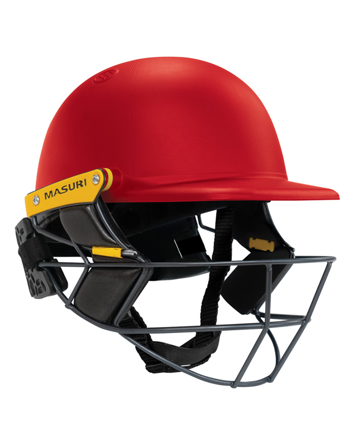Masuri T Line Player Stainless Steel Cricket Batting Helmet with Neck Guard - Painted - Senior
