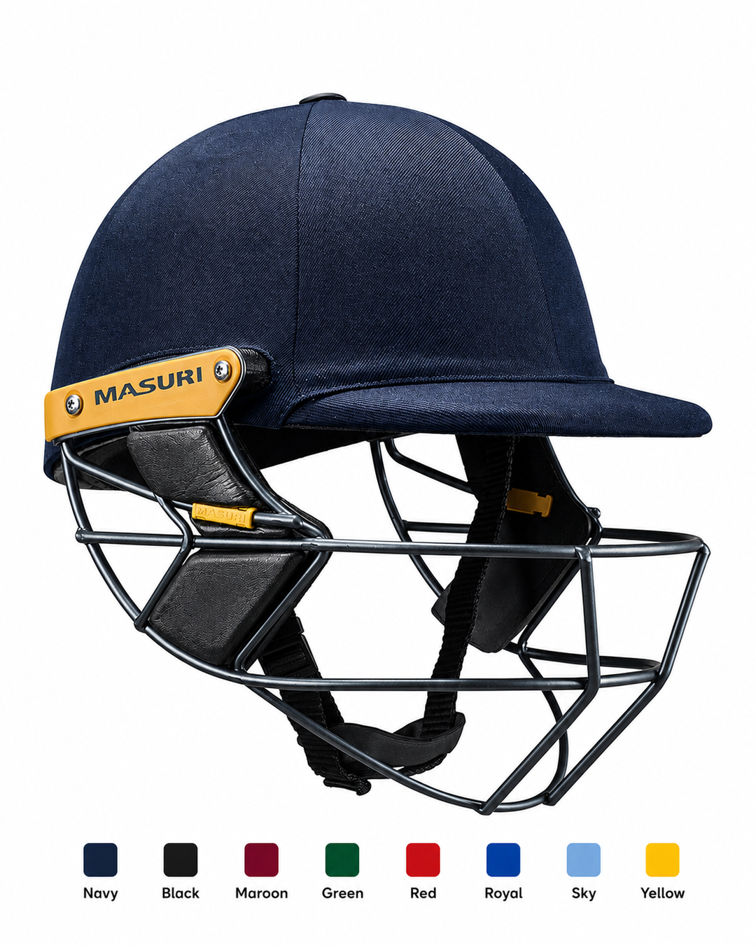 Masuri T Line Stainless Steel Cricket Batting Helmet - Senior