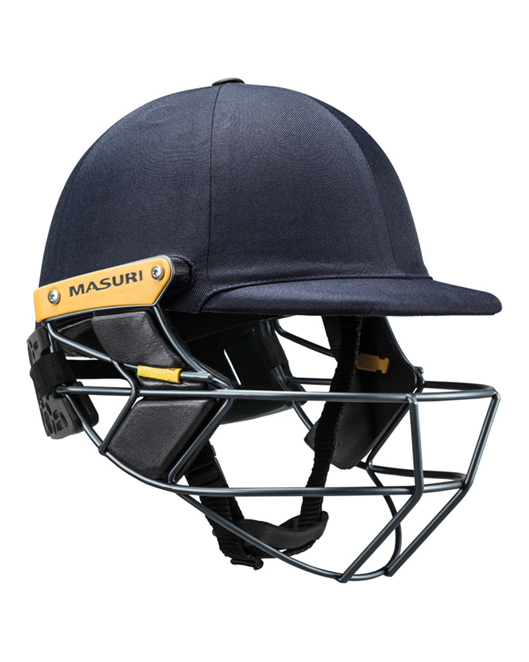 Masuri T Line Stainless Steel Cricket Batting Helmet with Neck Guard - Senior
