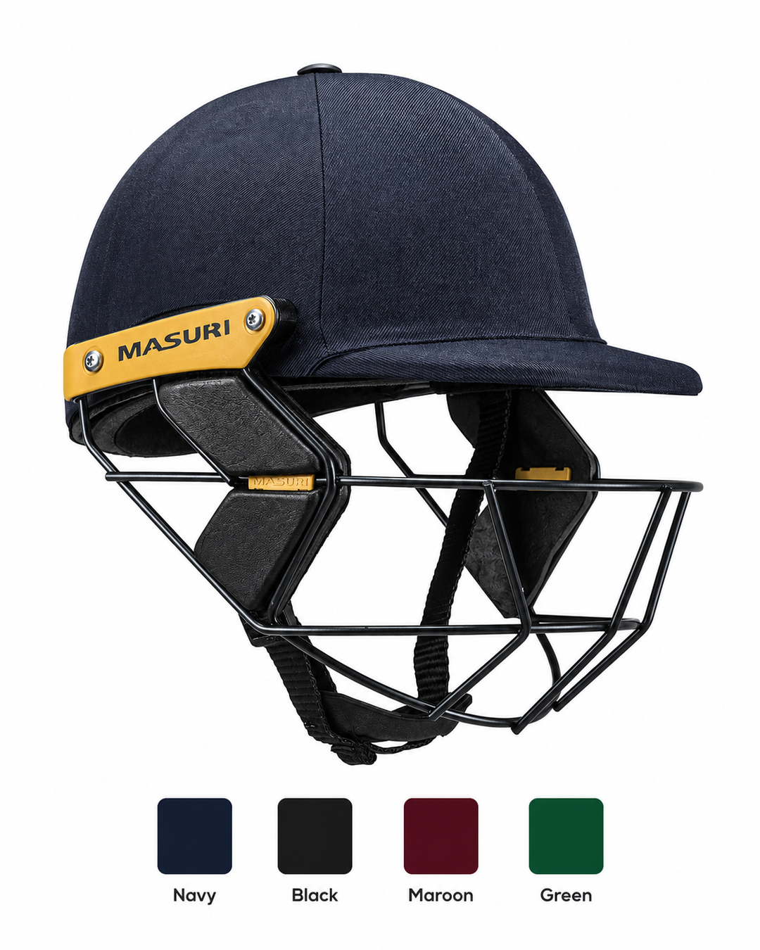 Masuri T Line Stainless Steel Cricket Batting Helmet - Junior