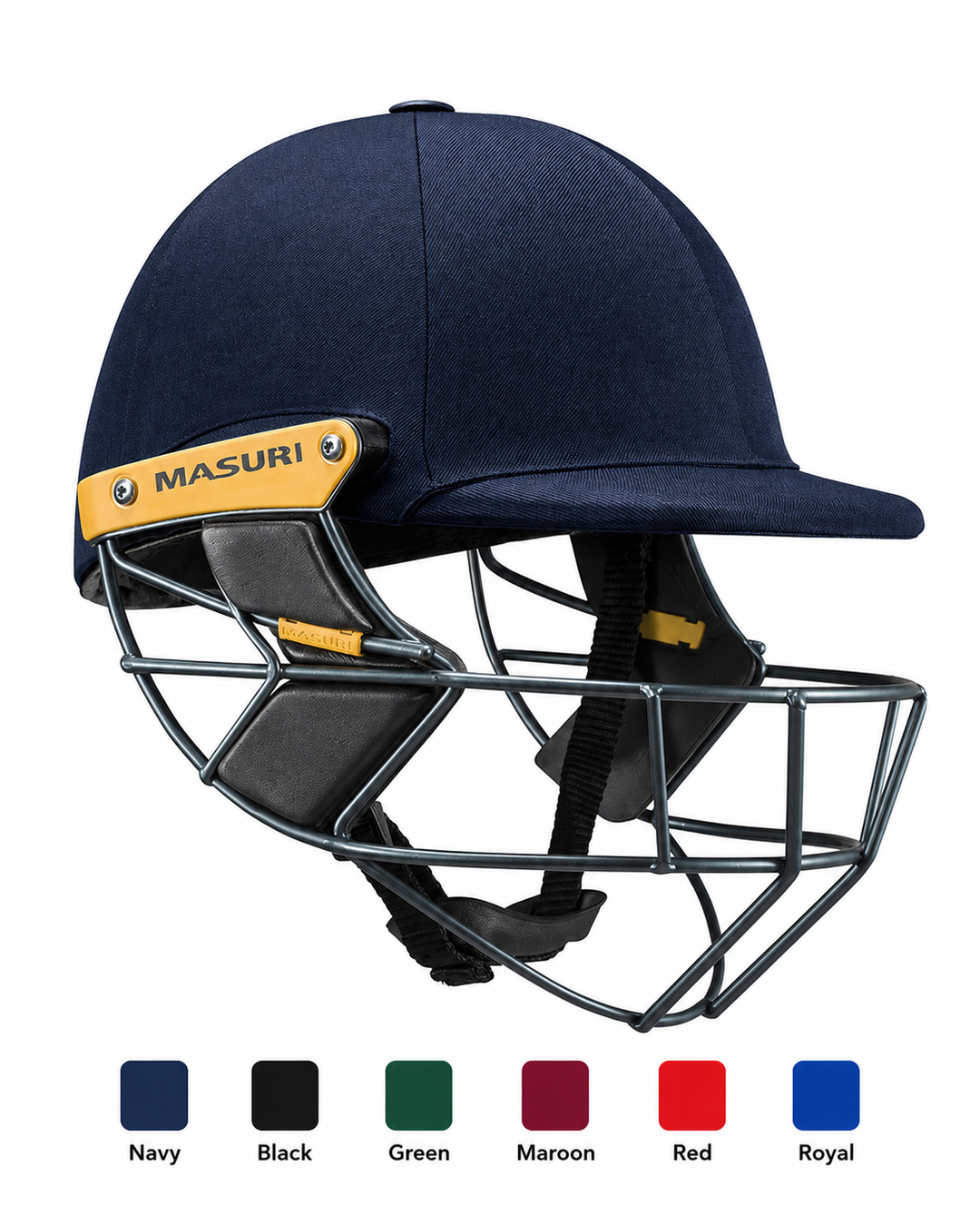 Masuri T Line Stainless Steel Cricket Wicket Keeping Helmet - Senior