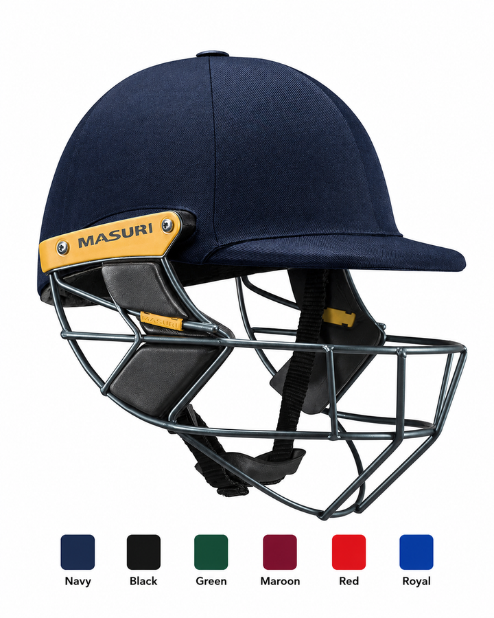 Masuri T Line Stainless Steel Cricket Wicket Keeping Helmet - Senior