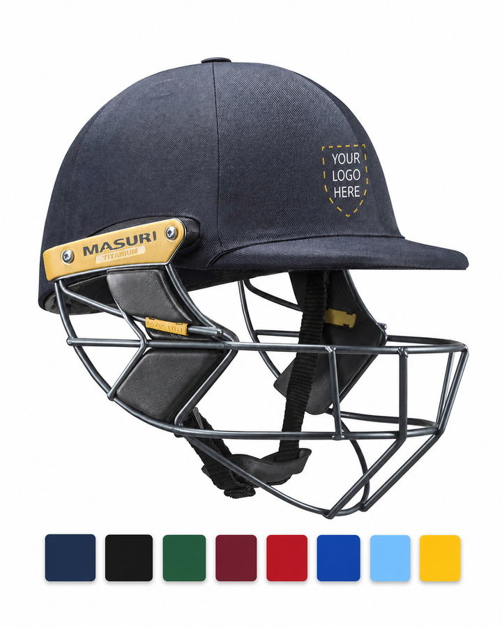 Masuri T Line Titanium Cricket Batting Helmet - Senior - Custom Logo