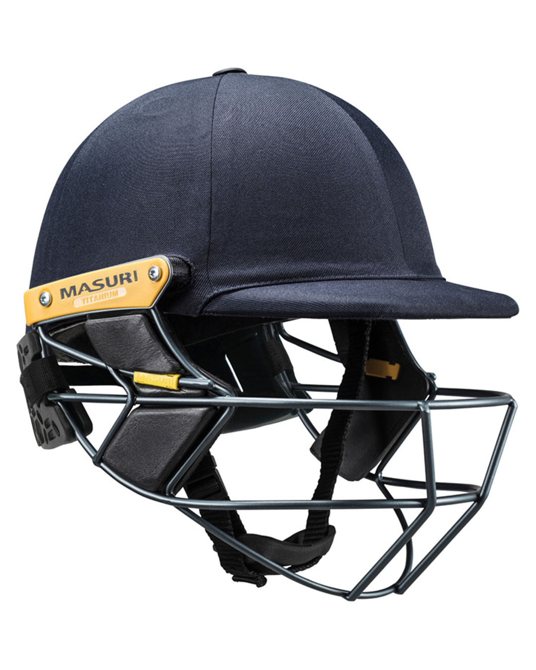 Masuri T Line Titanium Cricket Batting Helmet with Neck Guard - Senior