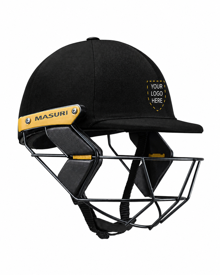 Masuri T Line Stainless Steel Cricket Batting Helmet - Senior - Custom Logo