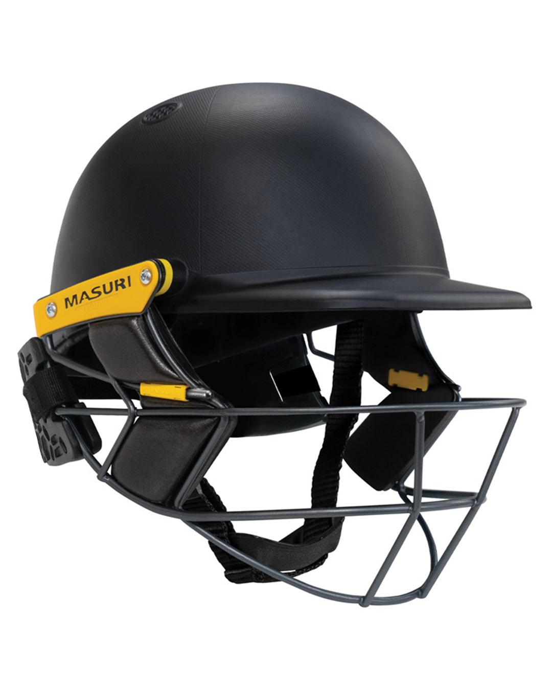 Masuri T Line Player Titanium Cricket Batting Helmet with Neck Guard - Painted - Boys/Junior