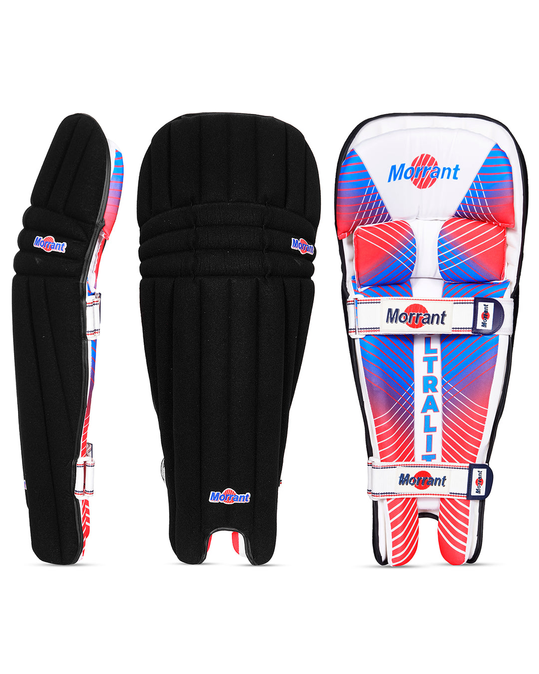 Morrant International Ultralite Cricket Batting Pads - Adult - Black