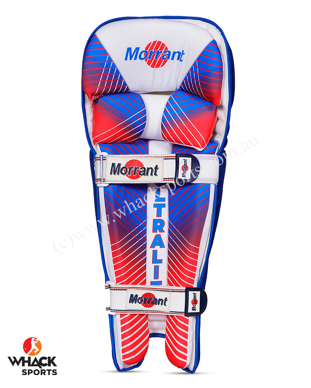 Morrant International Ultralite Cricket Batting Pads - Adult - Blue