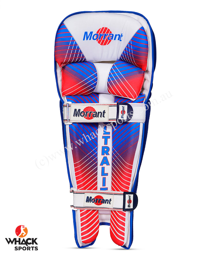 Morrant International Ultralite Cricket Batting Pads - Adult - Blue