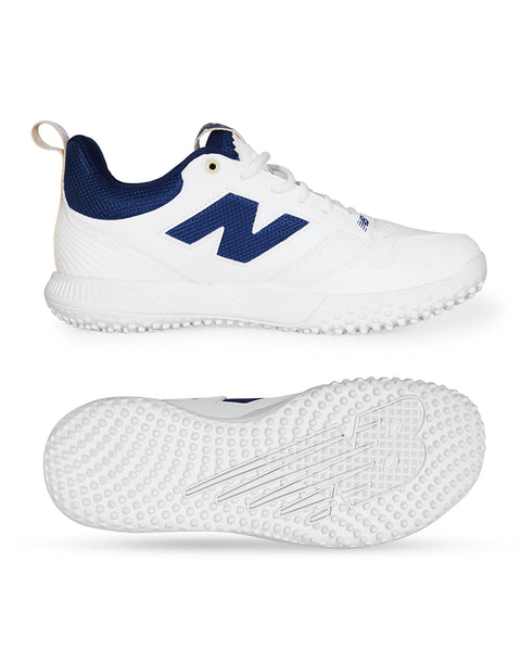 New Balance CK4020 N5 Rubber Cricket Shoes White/Navy – WHACK