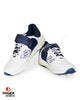 New Balance CK4040 N6 Bowling Cricket Shoes - Steel Spikes - White/Navy