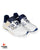 New Balance CK4040 N6 Bowling Cricket Shoes - Steel Spikes - White/Navy