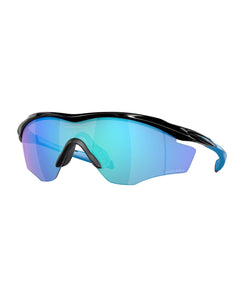 Oakley M2 Frame XL Sunglasses - Polished Black Frame - Prizm Sapphire