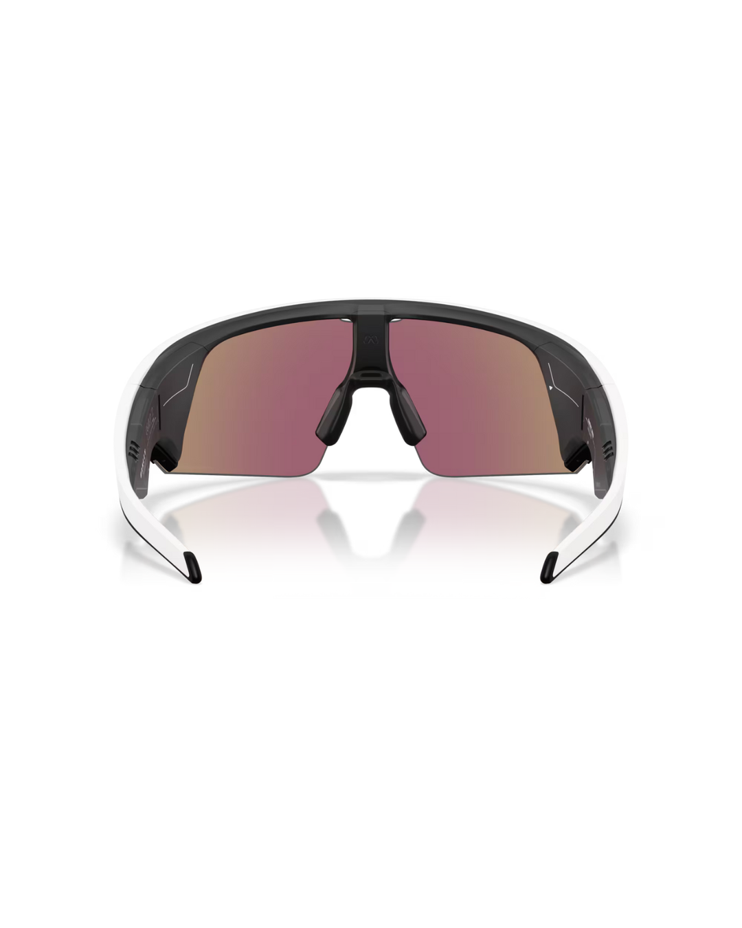 Oakley Meta Sunglasses - White Frame - Prizm Sapphire