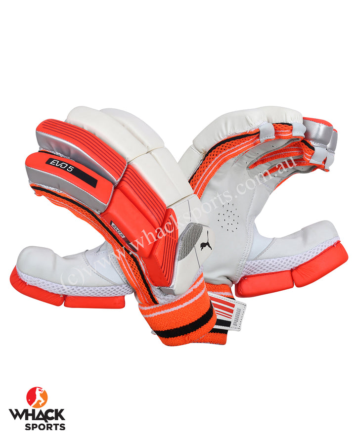 Puma Evo Power 5 Cricket Batting Gloves - Small Boys/Junior