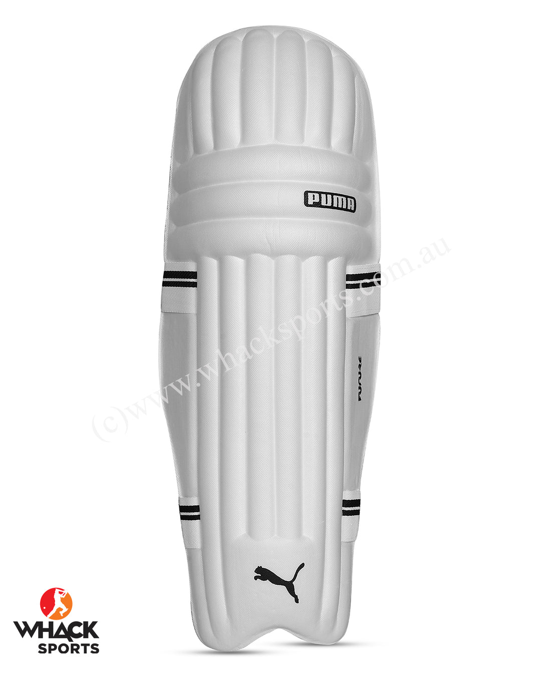 Puma Future 3.2 Cricket Batting Pads - Youth - White/Black