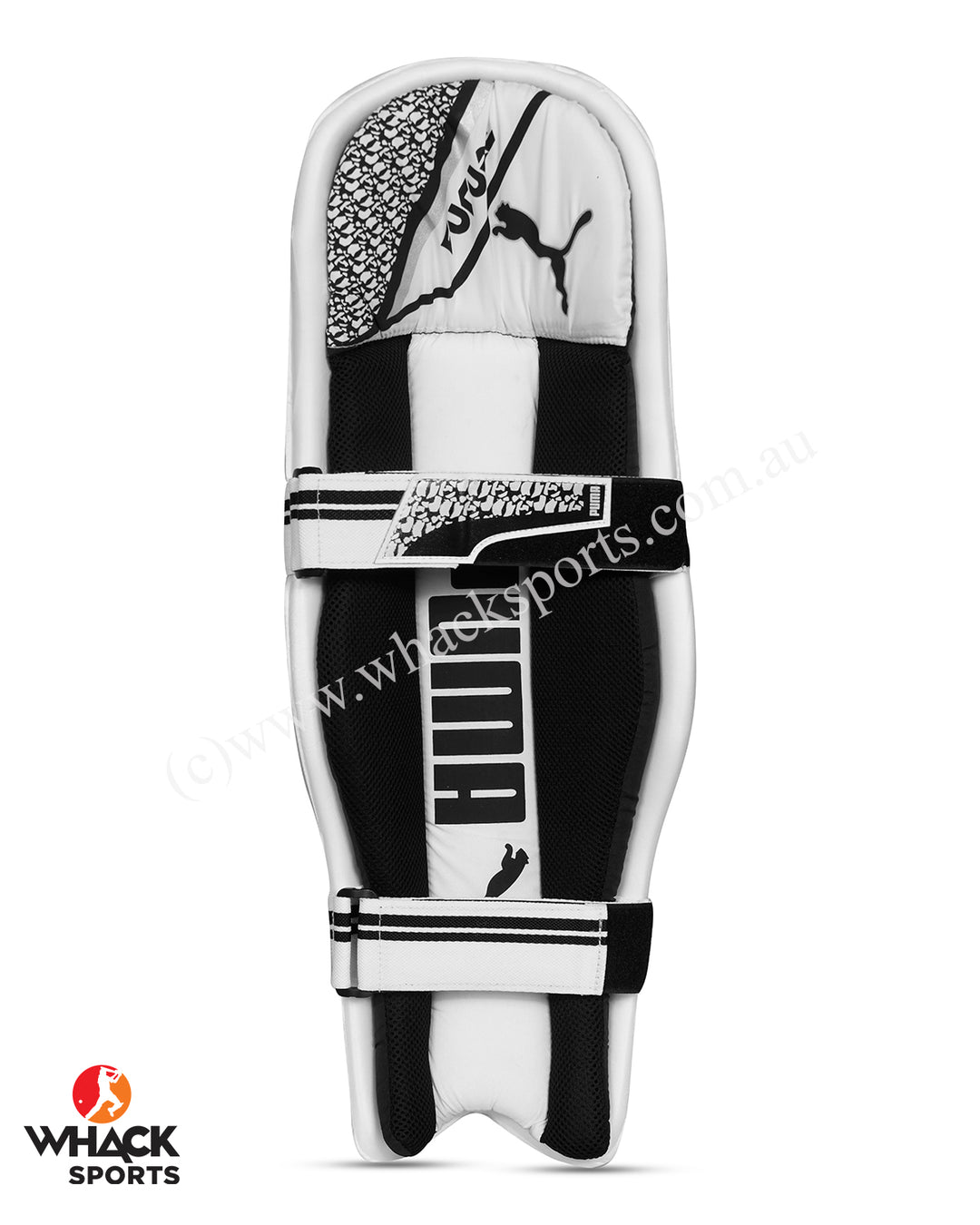 Puma Future 3.2 Cricket Batting Pads - Youth - White/Black