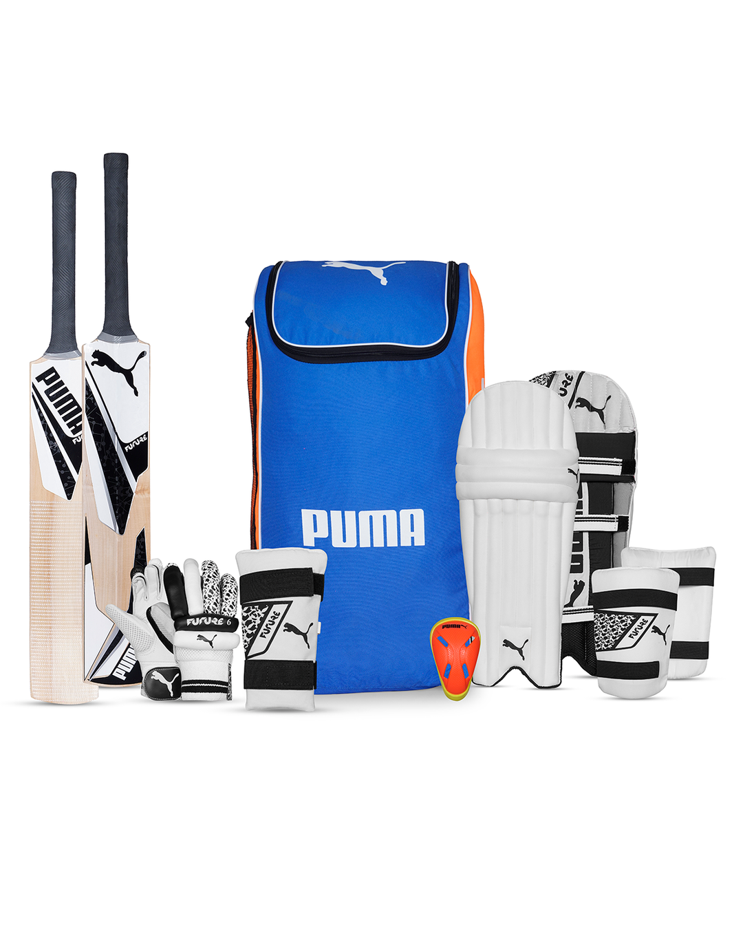 Puma Future Kashmir Willow Cricket Bundle Kit - Junior