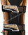 Puma One 20.1 Cricket Keeping Pads - Black/Gold - Adult