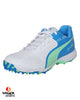 Puma 19.2 Cricket Shoes - Rubber - White Nrgy Blue Green