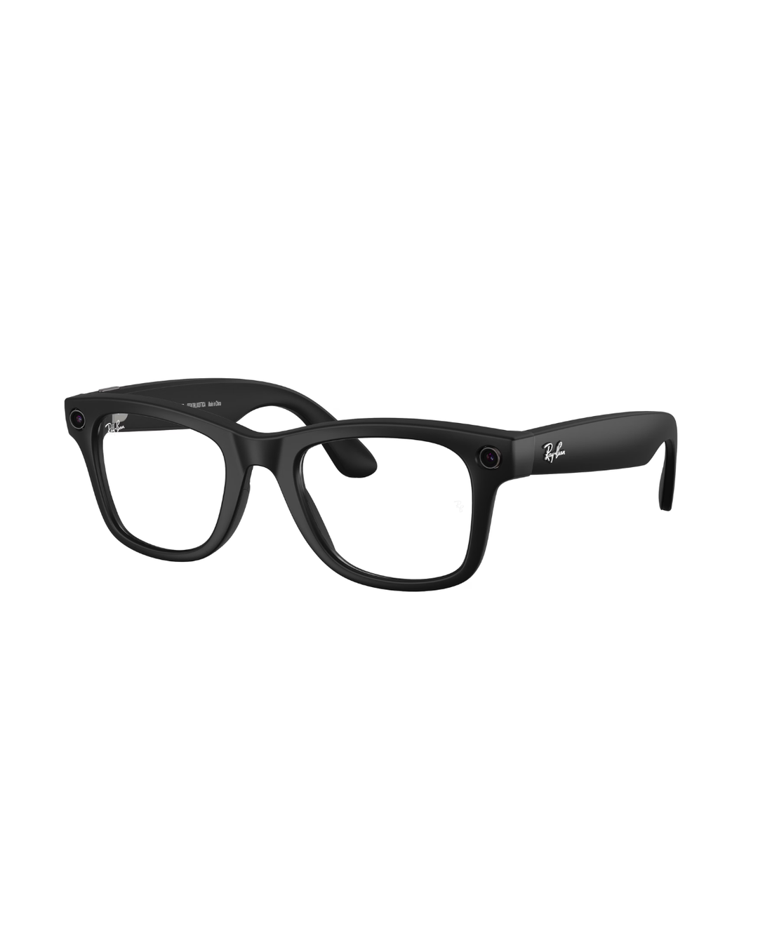 Ray-Ban Wayfarer Meta Sunglasses (Gen 2) - Matte Black Frame - Clear to Grey Transitions