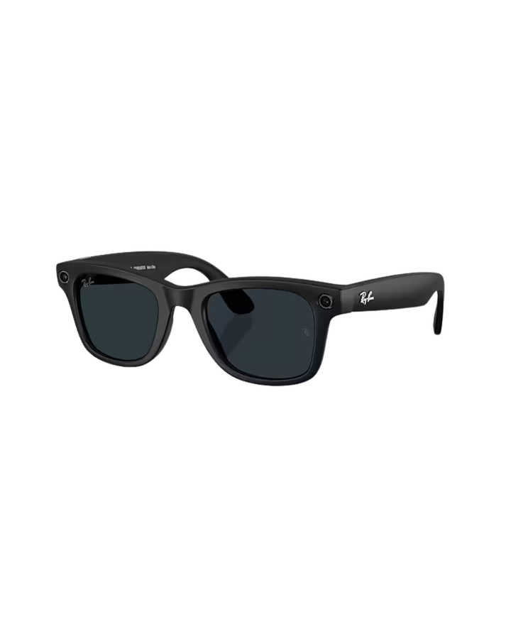 Ray-Ban Wayfarer Meta Sunglasses (Gen 2) - Matte Black Frame - Clear to Grey Transitions