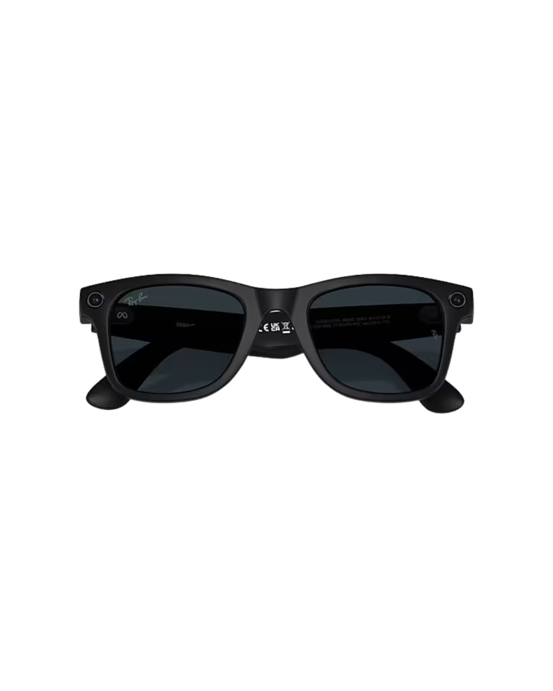 Ray-Ban Wayfarer Meta Sunglasses (Gen 2) - Matte Black Frame - Clear to Grey Transitions