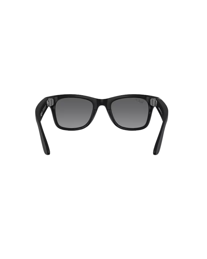 Ray-Ban Wayfarer Meta Sunglasses  (Gen 2) - Matte Black Frame - Polarised Gradient Graphite