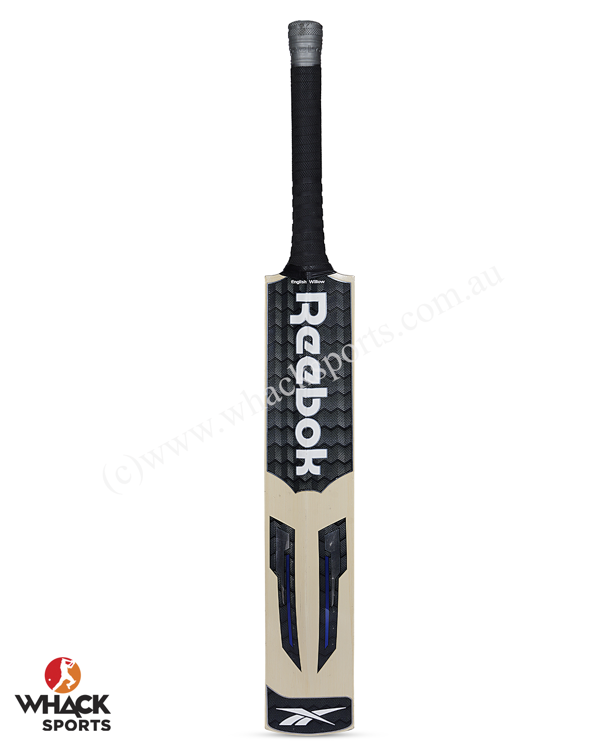 Bat Reebook Reebok New Striker English Willow Cricket Bat - SH – WHACK Sports
