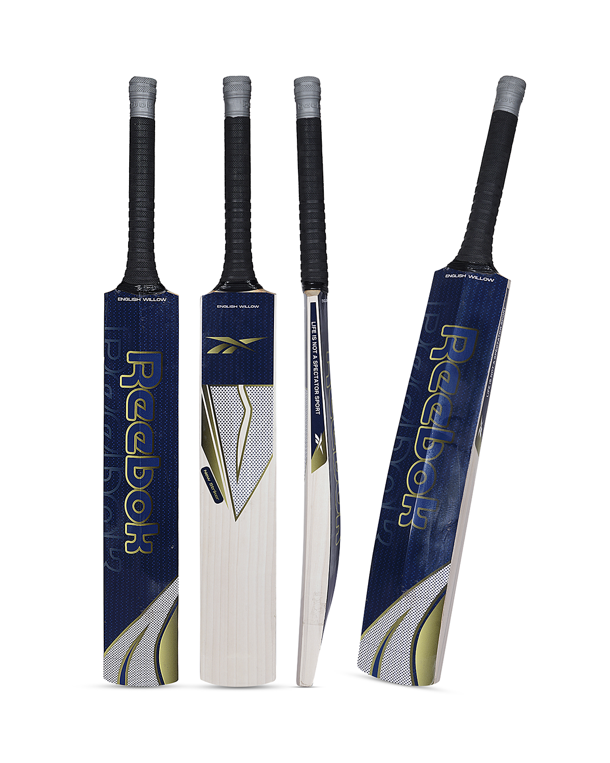 Bat Reebook Reebok New Striker English Willow Cricket Bat - SH – WHACK Sports