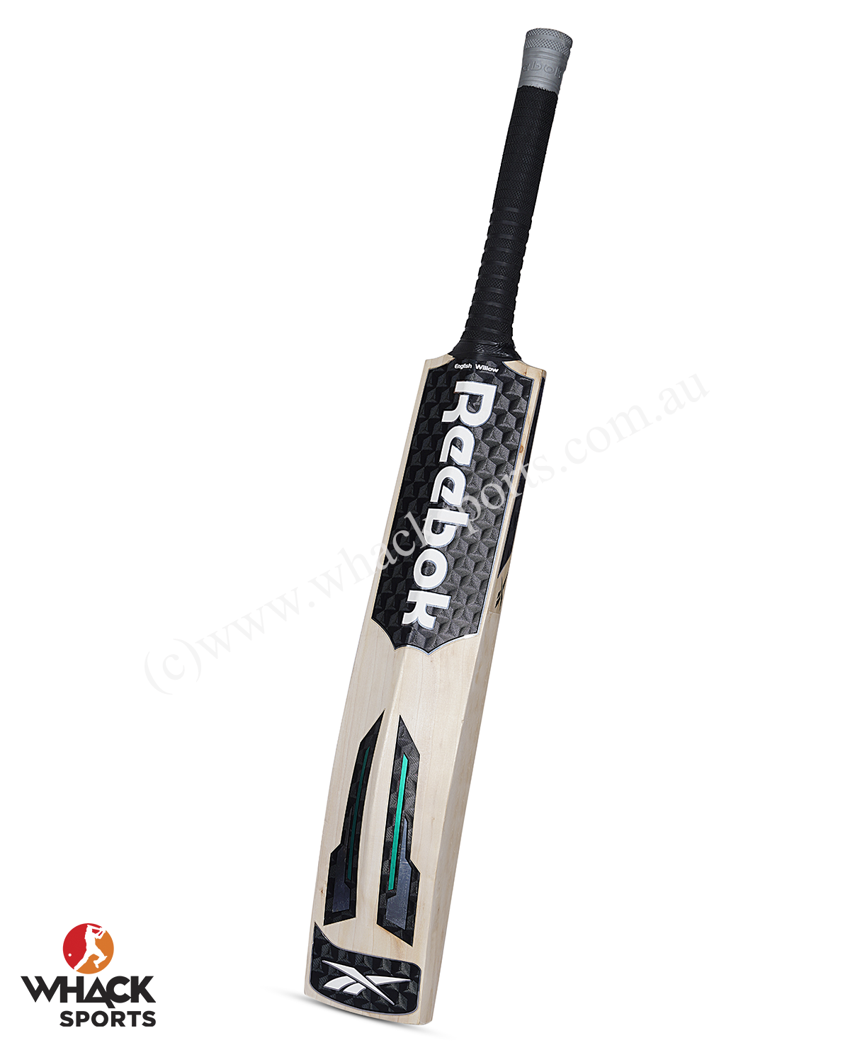 New Ricket Bat Reebok Striker Pro English Willow Cricket Bat - SH – WHACK Sports