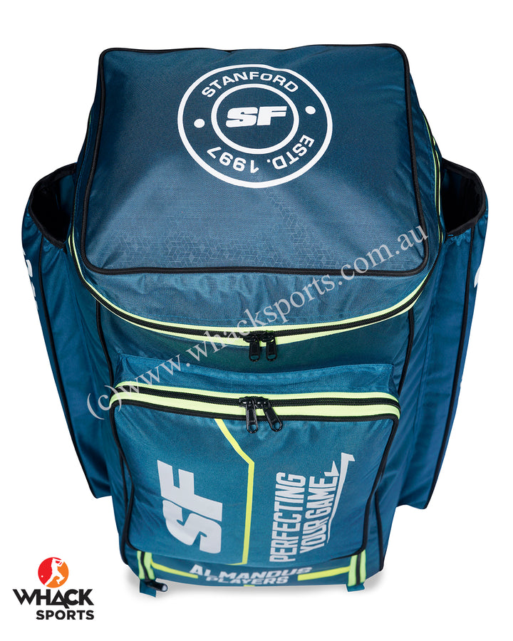 SF Almandus Players Cricket Kit Bag - Duffle - Large - Green Camo