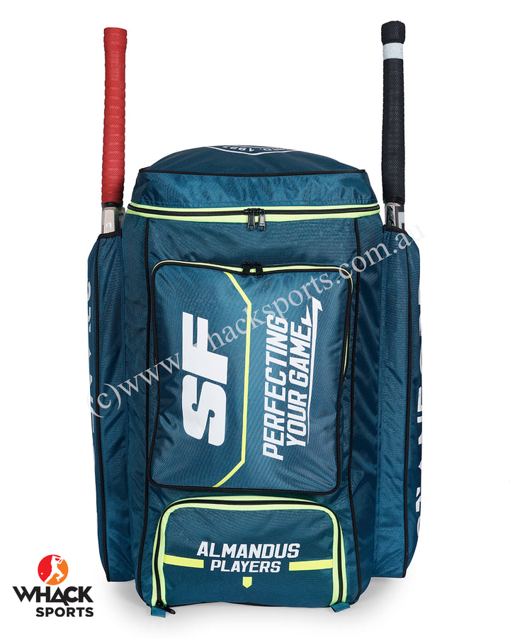 SF Almandus Players Cricket Kit Bag - Duffle - Large - Green Camo