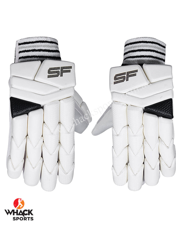 SF Black Edition Batting Pads and Gloves Bundle - Adult
