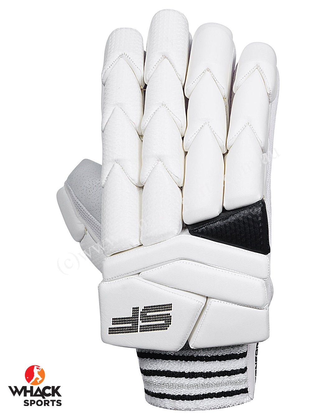 SF Black Edition Batting Pads and Gloves Bundle - Adult
