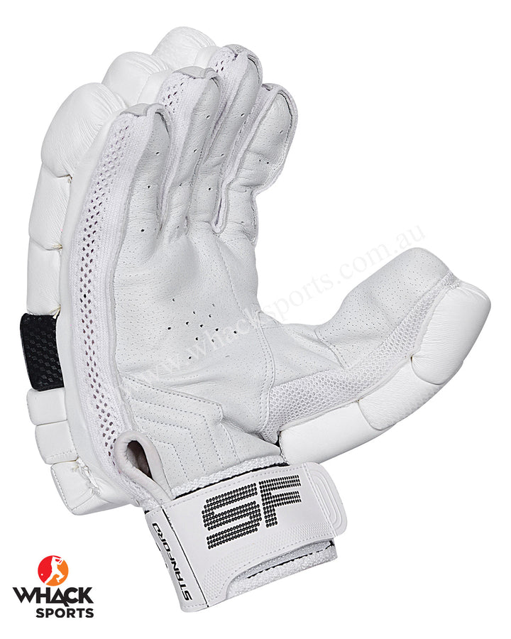 SF Black Edition Batting Pads and Gloves Bundle - Adult