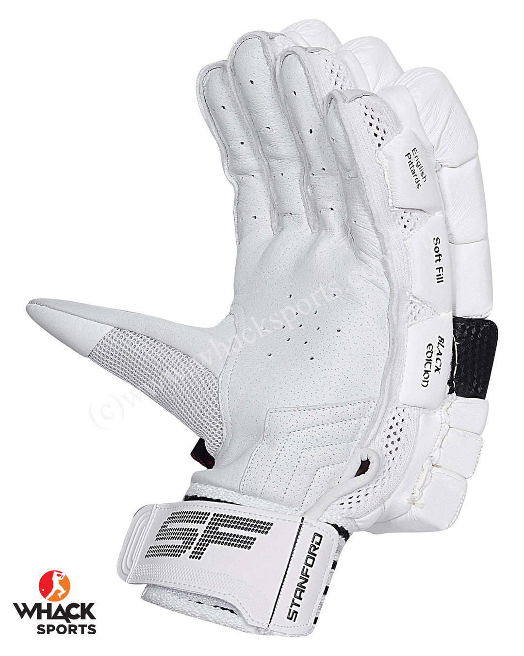 SF Black Edition Batting Pads and Gloves Bundle - Adult