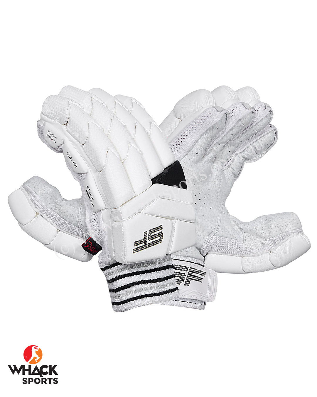 SF Black Edition Batting Pads and Gloves Bundle - Adult