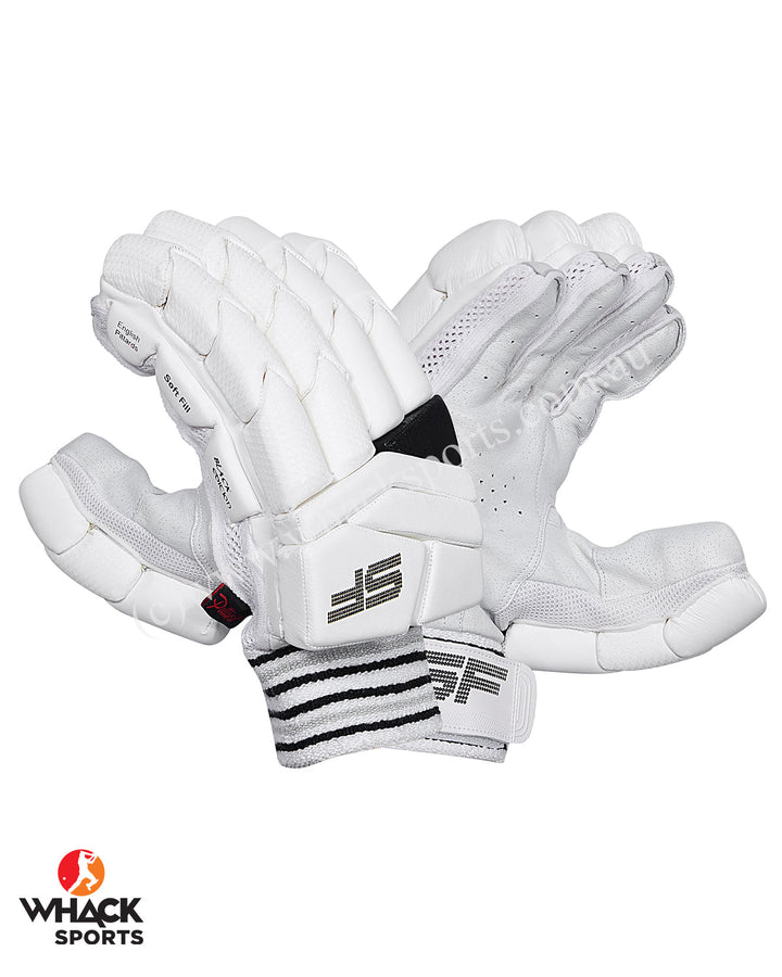 SF Black Edition Batting Pads and Gloves Bundle - Adult
