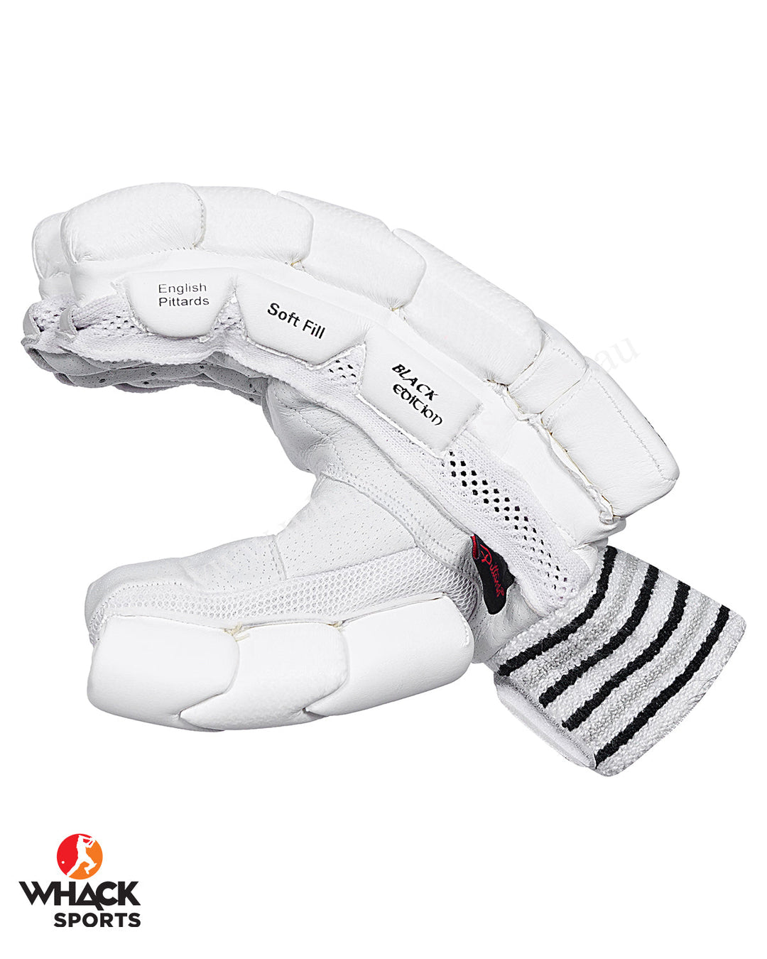 SF Black Edition Batting Pads and Gloves Bundle - Adult