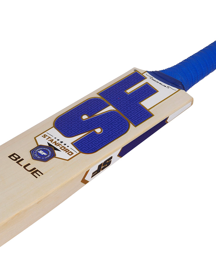 SF Blue English Willow Cricket Bat - SH