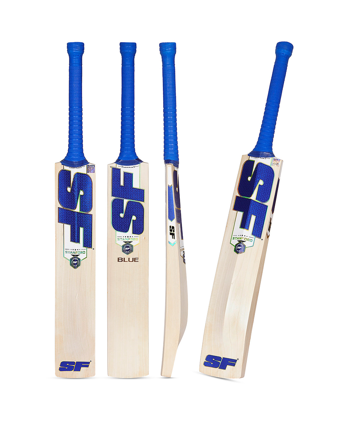 SF Blue English Willow Cricket Bat - SH