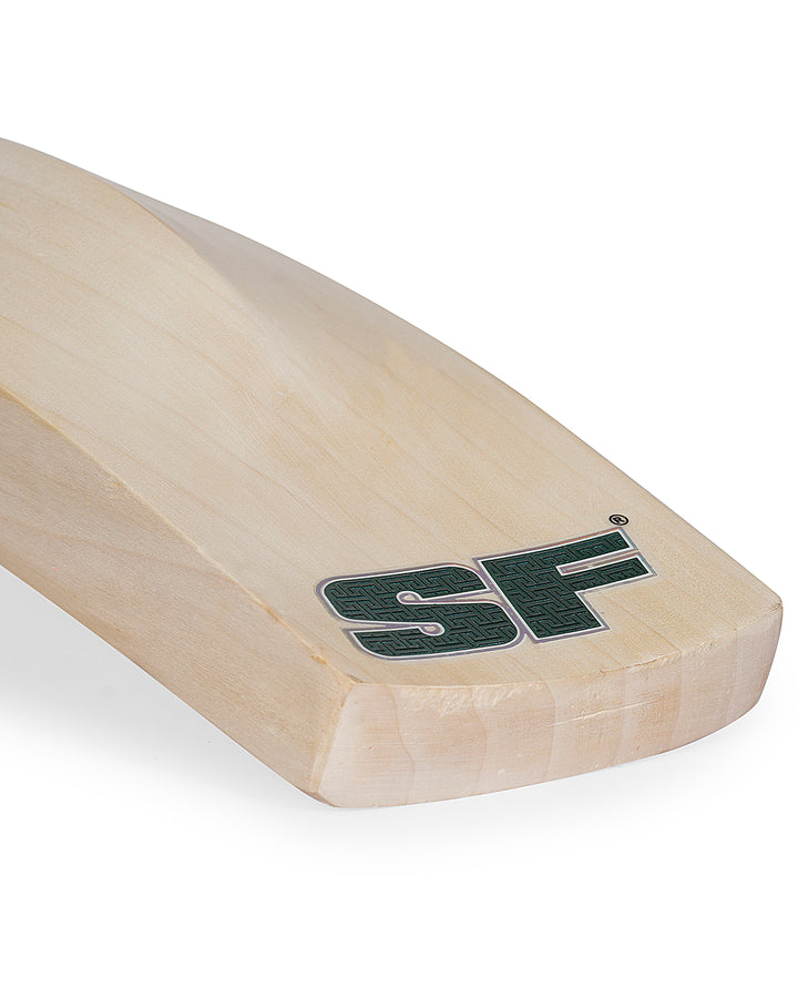 SF Green English Willow Cricket Bat - SH