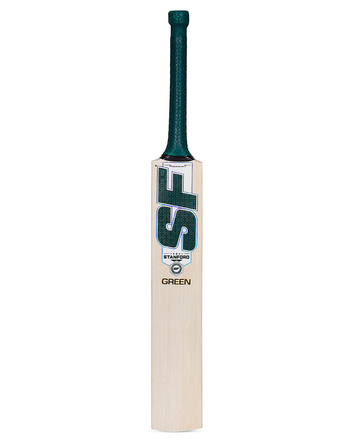 SF Green English Willow Cricket Bat - SH