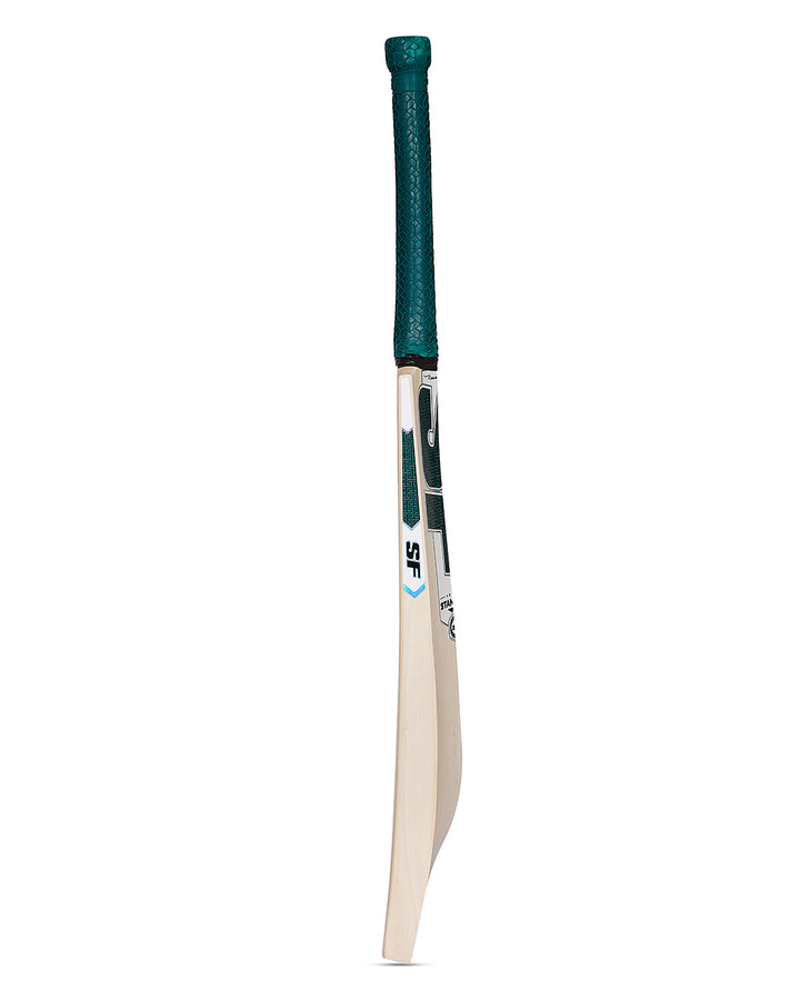 SF Green English Willow Cricket Bat - SH