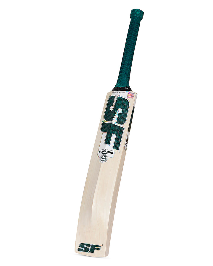 SF Green English Willow Cricket Bat - SH