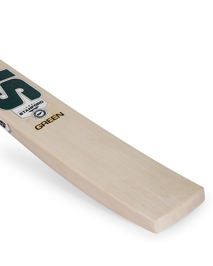 SF Green English Willow Cricket Bat - SH
