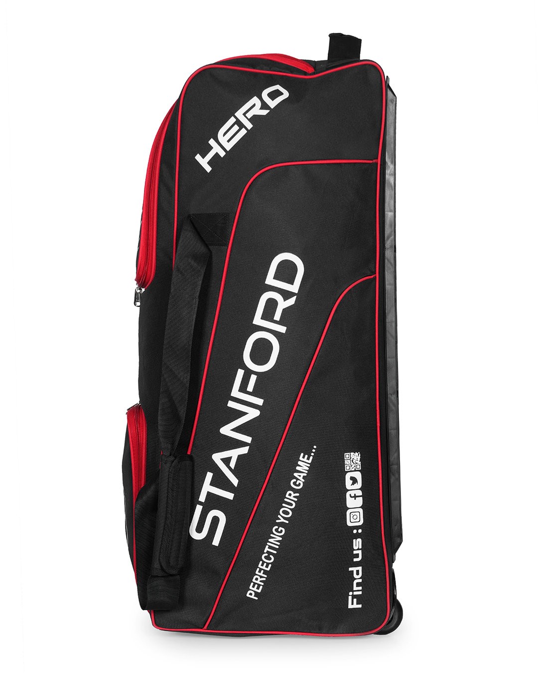 SF Hero Stand Up Cricket Kit Bag - Wheelie - Medium